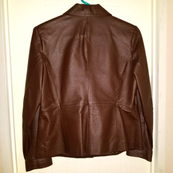 Leather jacket/blazer - Picture 3 of 6